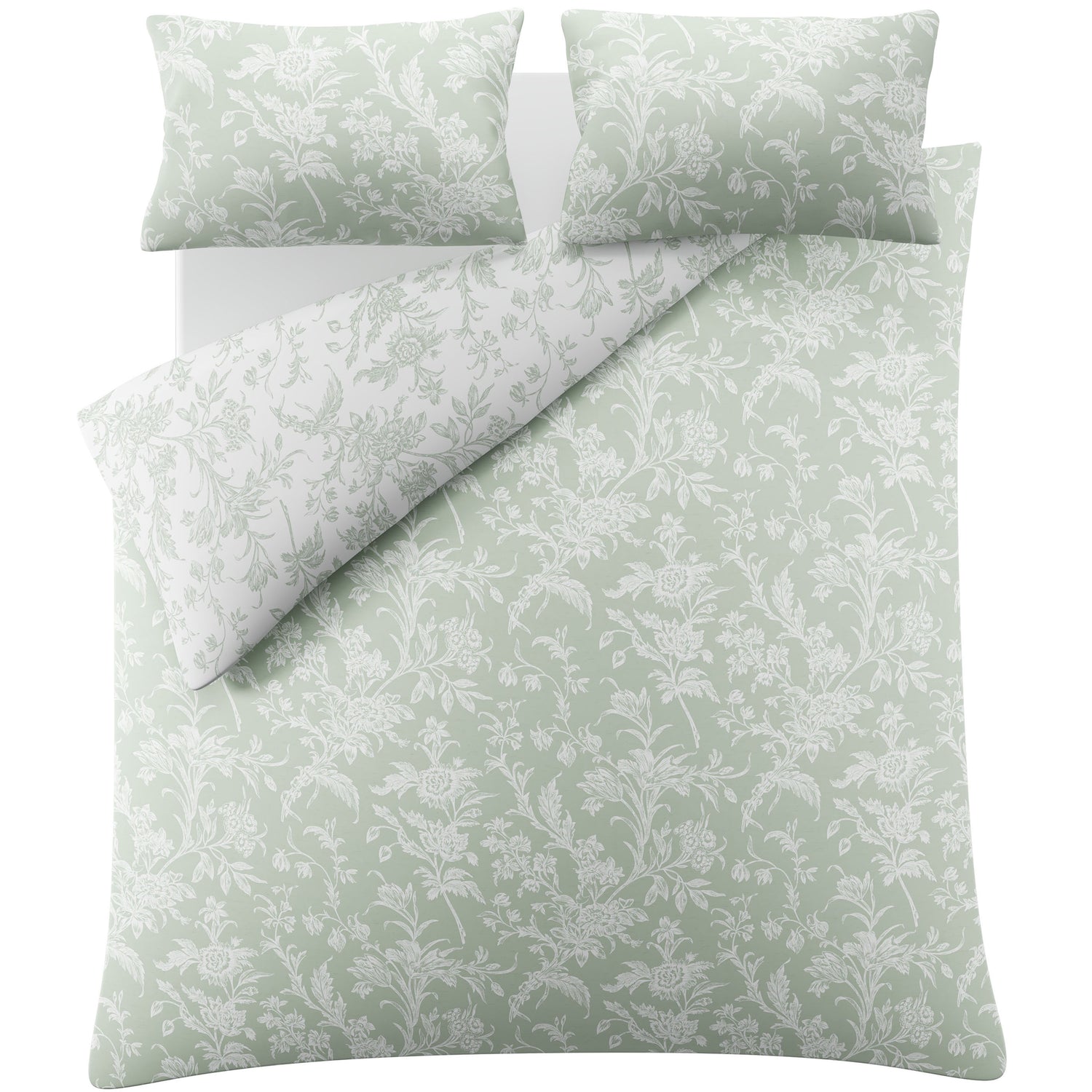Laura Ashley Lloyd Duvet Cover Bedding Set Sage