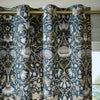 William Morris At Home Lodden Ready Made Eyelet Curtains Prussian Blue