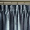 Laura Ashley Loretta Ready Made Pencil Pleat Curtains Dark Seaspray