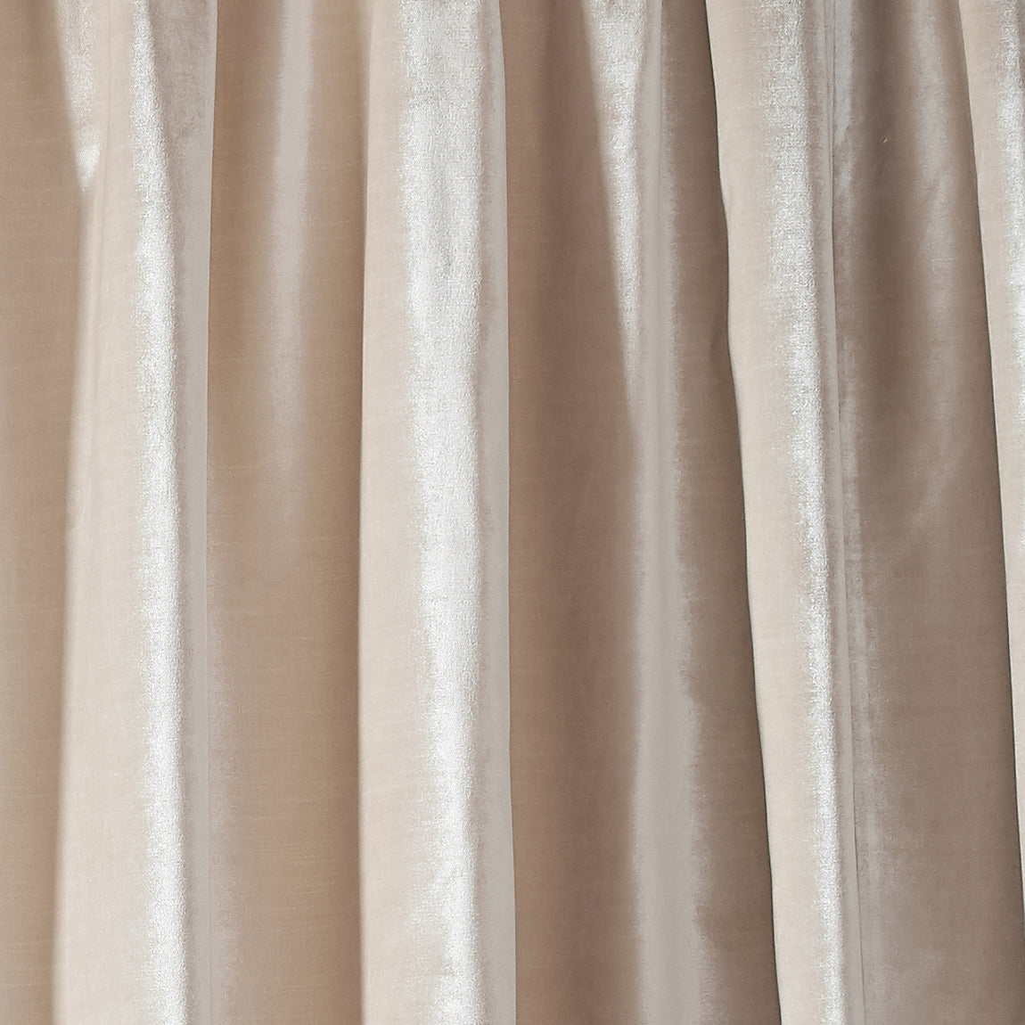 Laura Ashley Loretta Ready Made Pencil Pleat Curtains Pale Truffle