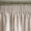 Laura Ashley Loretta Ready Made Pencil Pleat Curtains Pale Truffle