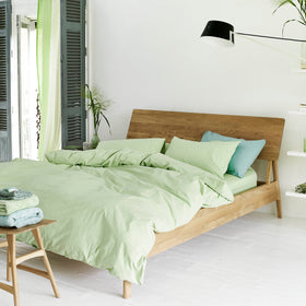 Designers Guild Loweswater Duvet Cover Bedding Set Willow Green