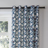 Fusion Luna Ready Made Eyelet Curtains Teal