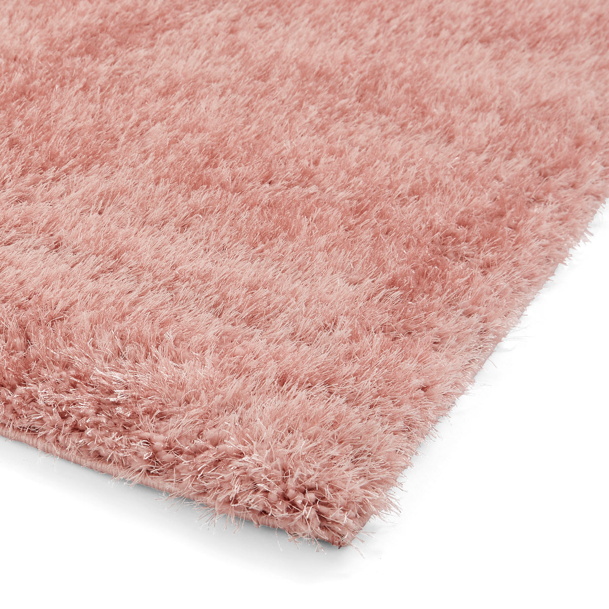 Lux Shaggy Rug Blush