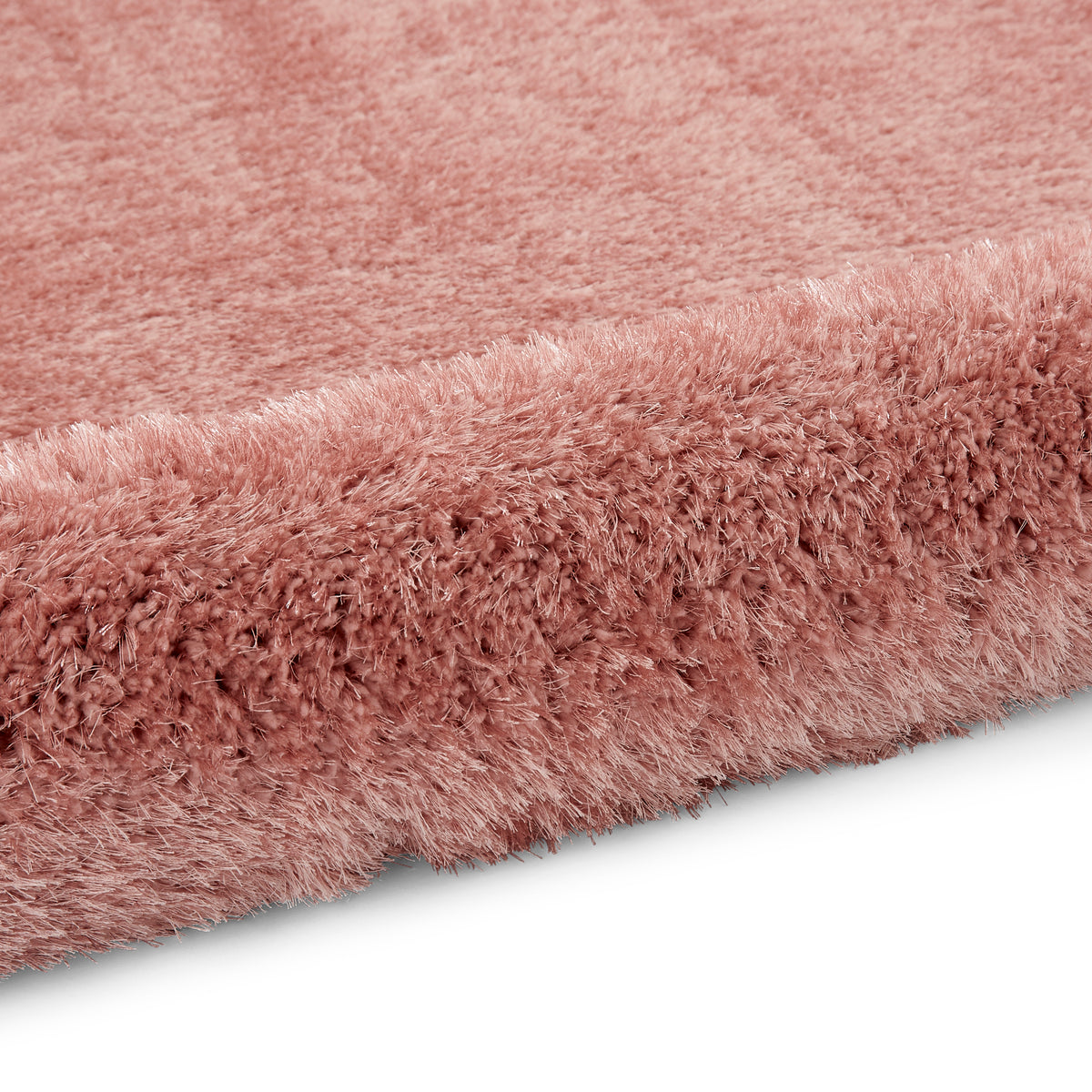 Lux Shaggy Rug Blush
