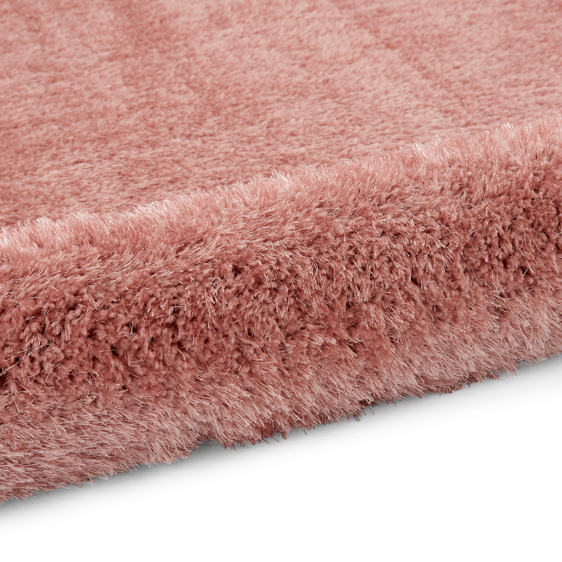 Lux Shaggy Rug Blush