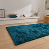 Lux Shaggy Shaggy Rug Dark Green