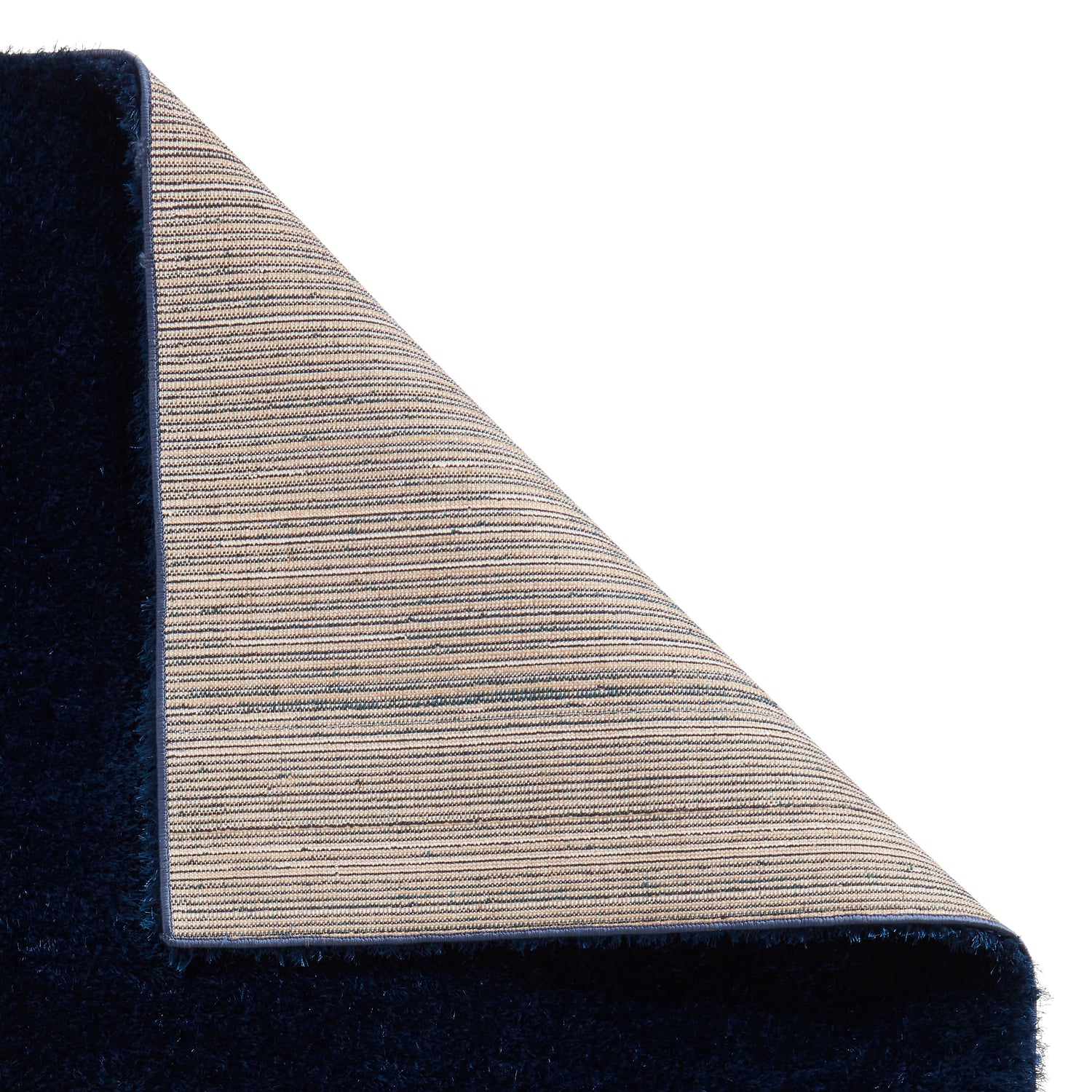 Lux Shaggy Shaggy Rug Navy