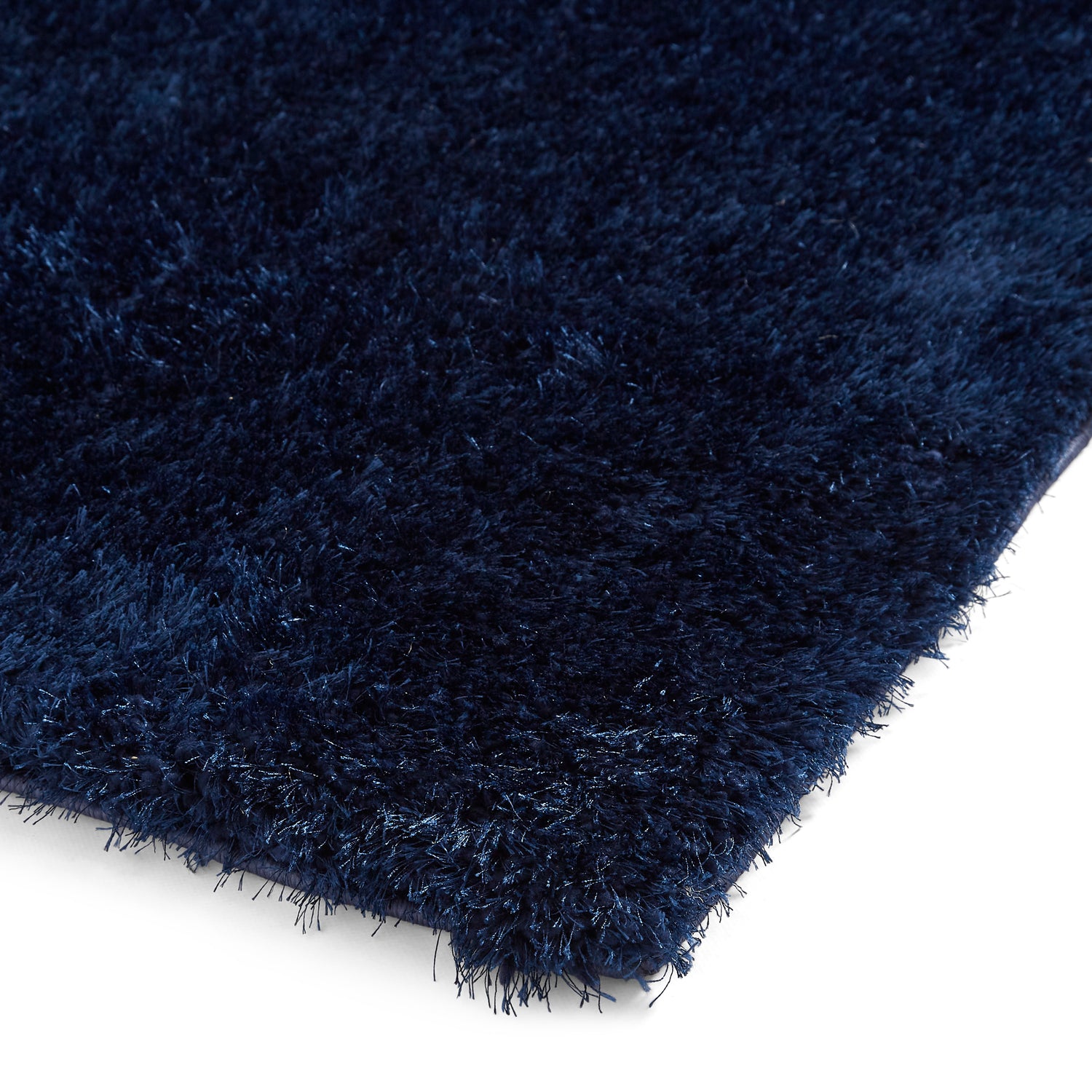 Lux Shaggy Shaggy Rug Navy
