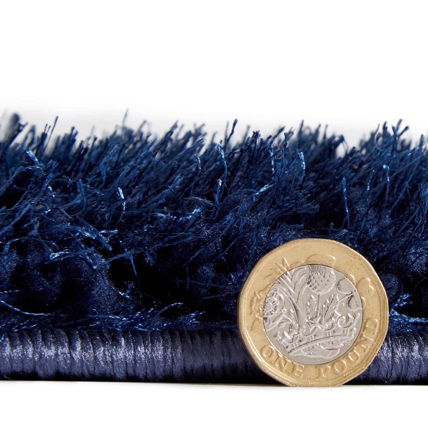 Lux Shaggy Shaggy Rug Navy