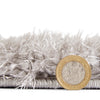 Lux Shaggy Shaggy Rug Silver