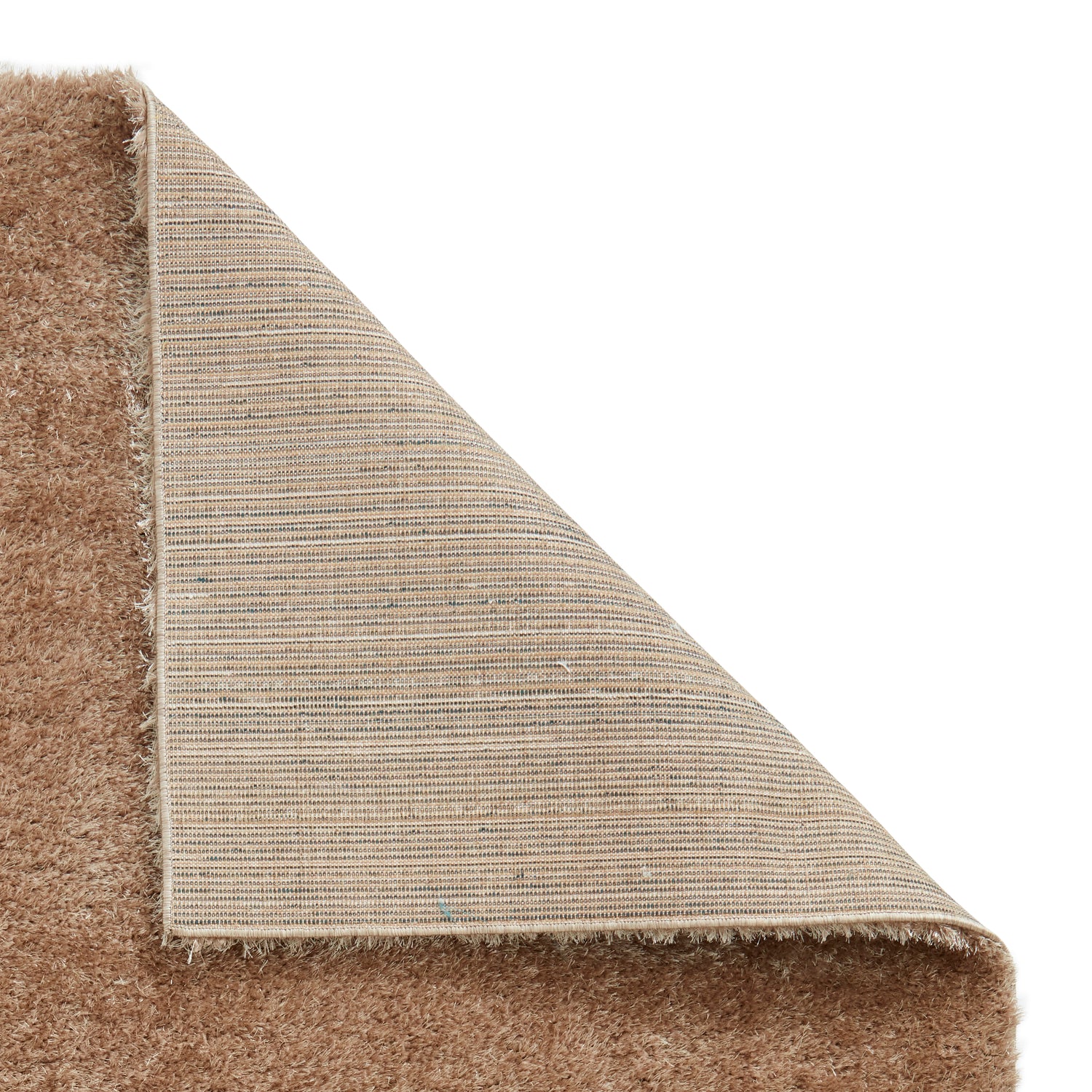 Lux Shaggy Shaggy Rug Walnut