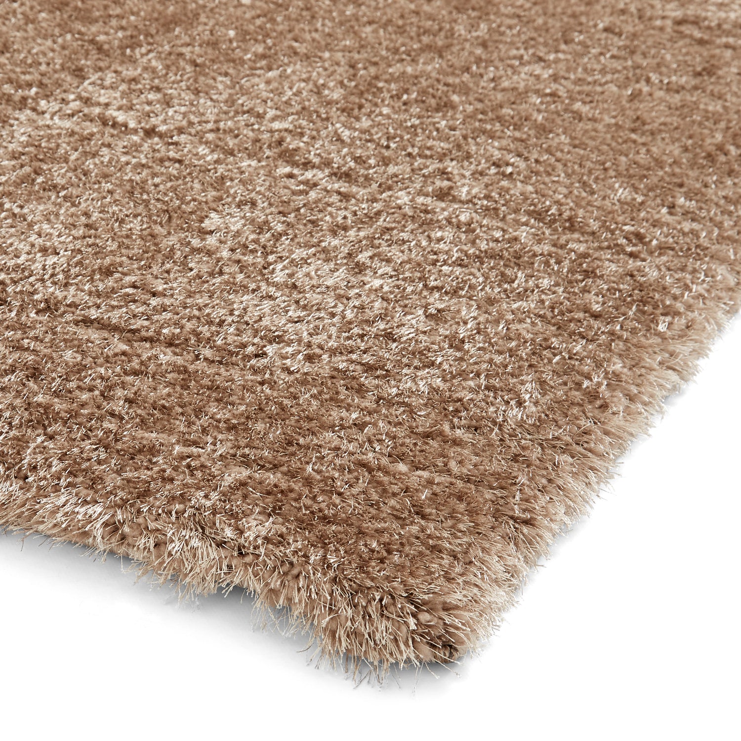 Lux Shaggy Shaggy Rug Walnut
