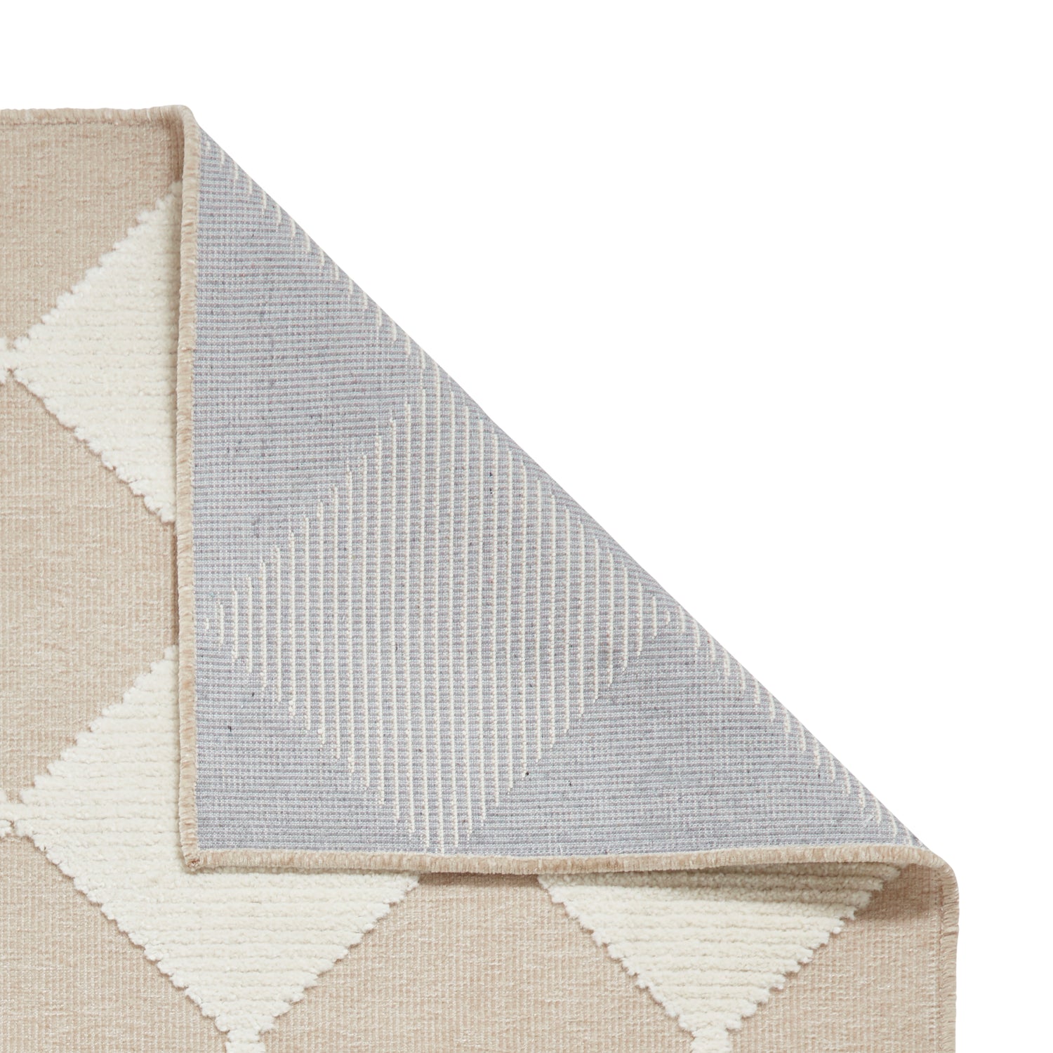 Lyna J0529 Washable Rug Beige White