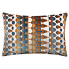 Furn Metro Abstract Velvet Jacquard 40cm x 60cm Filled Boudoir Ginger