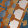 Furn Metro Abstract Velvet Jacquard 40cm x 60cm Filled Boudoir Ginger