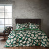 Edinburgh Weavers Magali Tropical Piped Duvet Cover Bedding Set Emerald