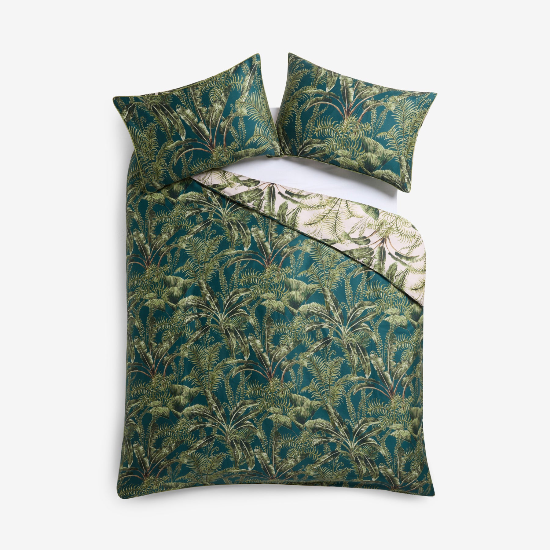 Clarke & Clarke Majorelle Duvet Cover Bedding Set Green