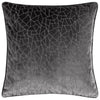 Hoem Malans Cut Velvet Piped Filled Cushion 45cm x 45cm Stargazer Grey