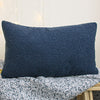 Furn. Malham Fleece 30cm x 50cm Filled Cushion Royal