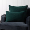 furn. Malham Fleece 50cm x 50cm Filled Cushion Emerald