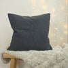 Furn. Malham Fleece 50cm x 50cm Filled Cushion Granite