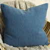 Furn. Malham Fleece 50cm x 50cm Filled Cushion Wedgewood