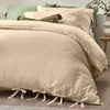 Mallow Bowtie Cotton Bedding Set Linen