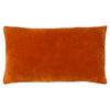 Furn. Mangata Textured Velvet 30cm x 60cm Filled Boudoir Orange