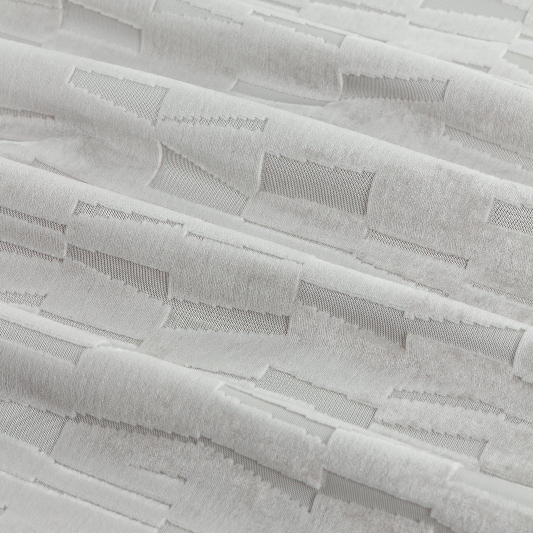 Paoletti Manhattan Velvet Ready Made Eyelet Blockout Curtains Silver