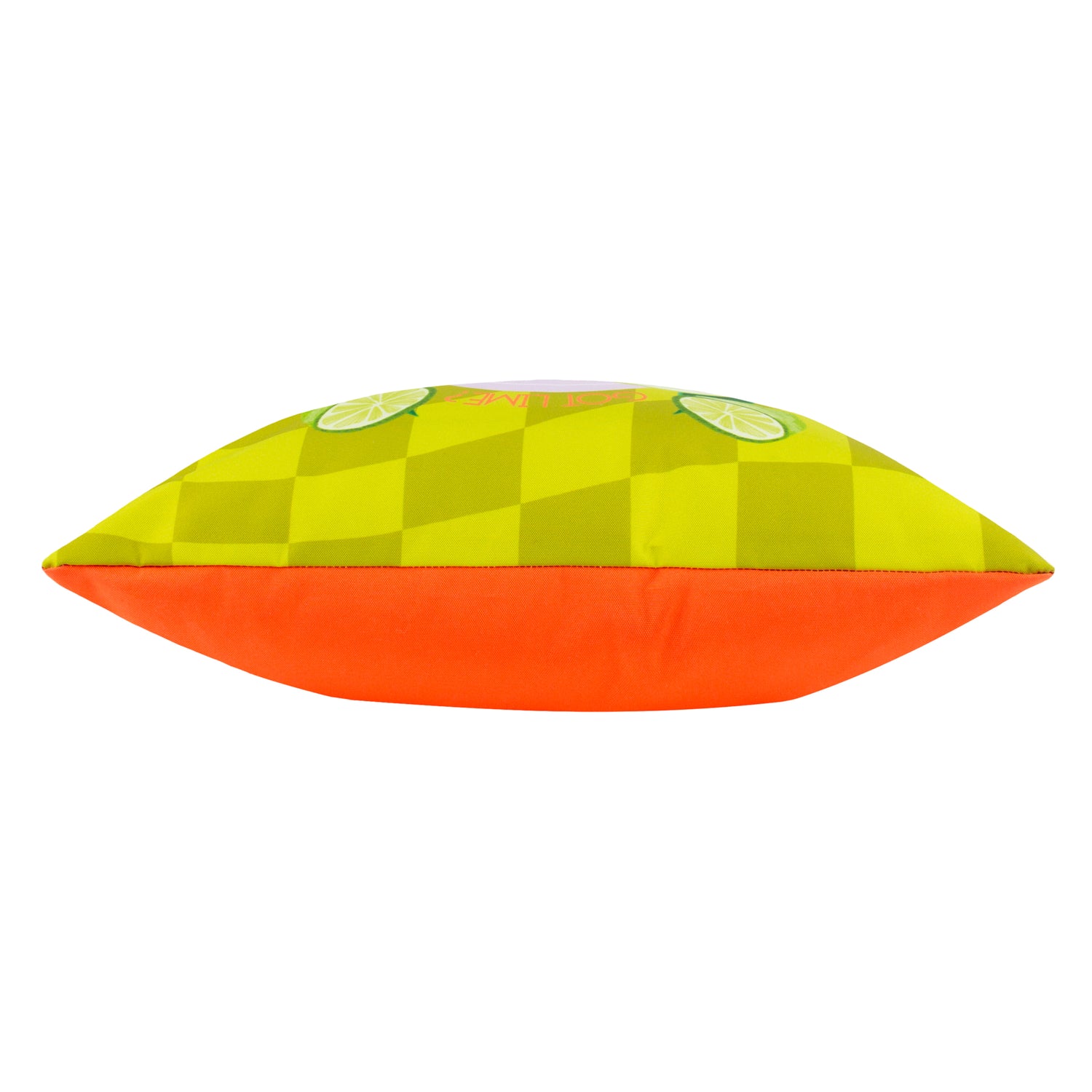 Margarita Abstract Outdoor Filled Cushion 43cm x 43cm Lime