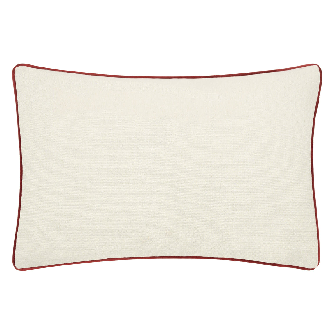 Morris & Co. Marigold Embroidered 50cm x 50cm Filled Cushion Russet