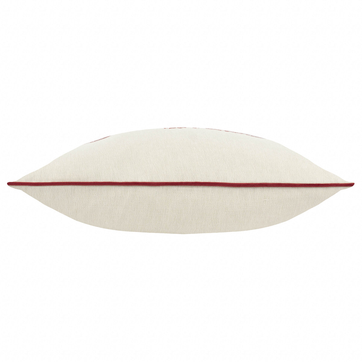 Morris & Co. Marigold Embroidered 50cm x 50cm Filled Cushion Russet
