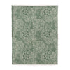 Morris & Co. Marigold Jacquard 130cm x 170cm Throw Green