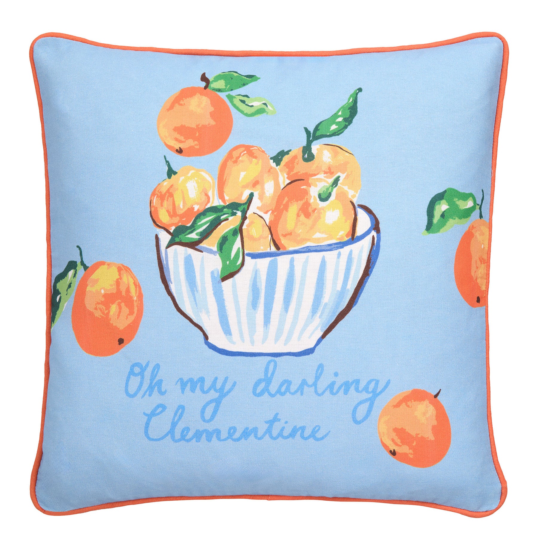 Fusion My Darling Clementine Outdoor 43cm x 43cm Filled Cushion Multi