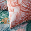 Furn Medinilla Tropical Duvet Cover Bedding Set Sage Blush