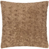 Furn. Megeve Faux Fur 55cm x 55cm Filled Cushion Natural