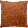 Furn. Megeve Faux Fur 55cm x 55cm Filled Cushion Rust