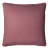 Paoletti Melrose Floral Piped 50cm x 50cm Filled Cushion Mulberry