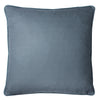 Paoletti Melrose Floral Piped 50cm x 50cm Filled Cushion Slate Blue