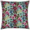 Midnight Garden Birds Outdoor Filled Cushion 43cm x 43cm Aqua