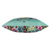 Midnight Garden Birds Outdoor Filled Cushion 43cm x 43cm Aqua