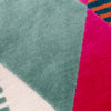 Furn Metro Harlequin Velvet 50cm x 50cm Filled Cushion Multi