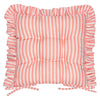 Wylder Millie Ruffle Set of 2 40cm x 40cm Outdoor Seat Pads Pink