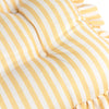 Wylder Millie Ruffle Set of 2 40cm x 40cm Outdoor Seat Pads Yellow