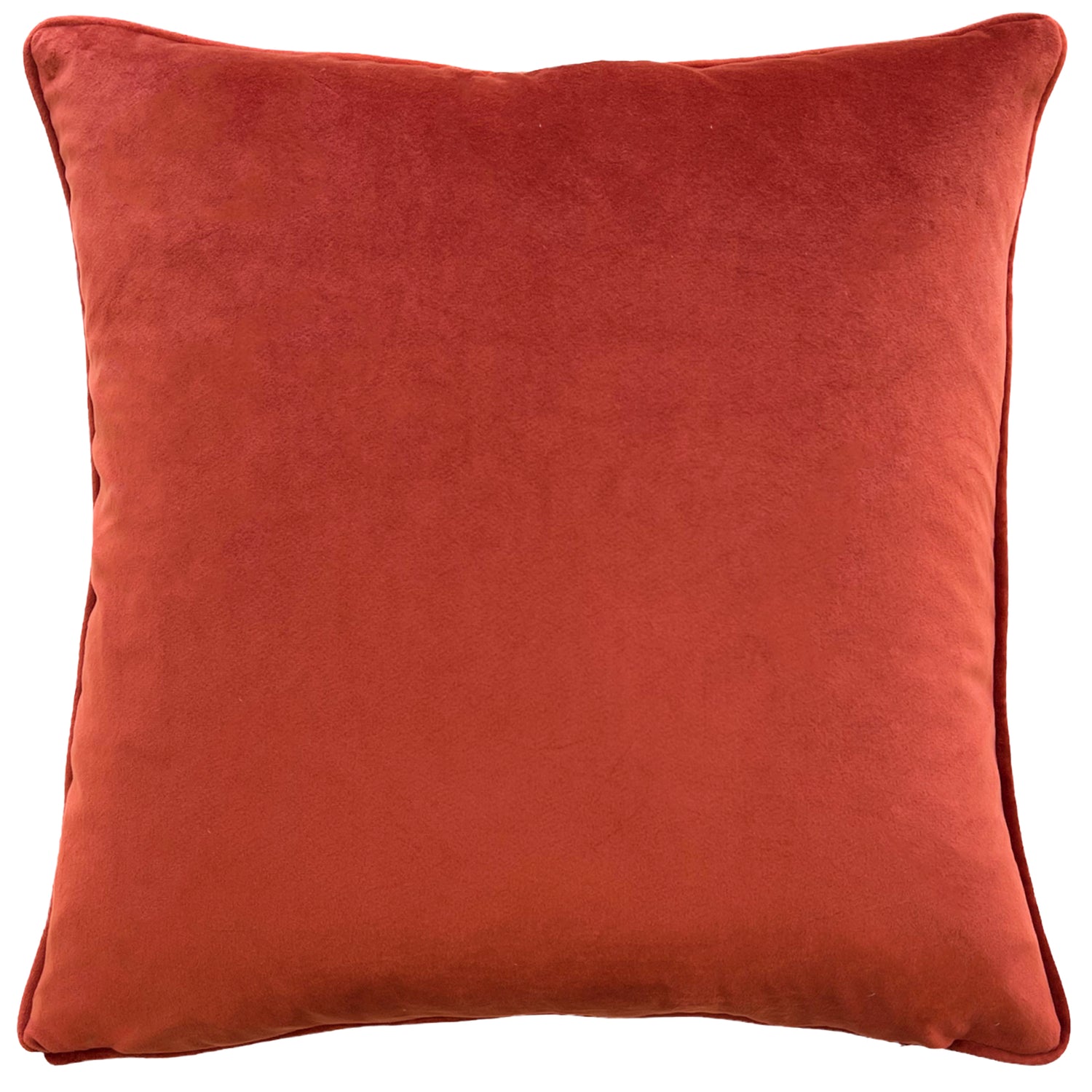 Evans Lichfield Mirrored Robin Watercolour Printed Piped Filled Cushion 43cm x 43cm Sunset