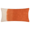 Furn. Mizu Dip Dye Printed 30cm x 65cm Filled Boudoir Amber
