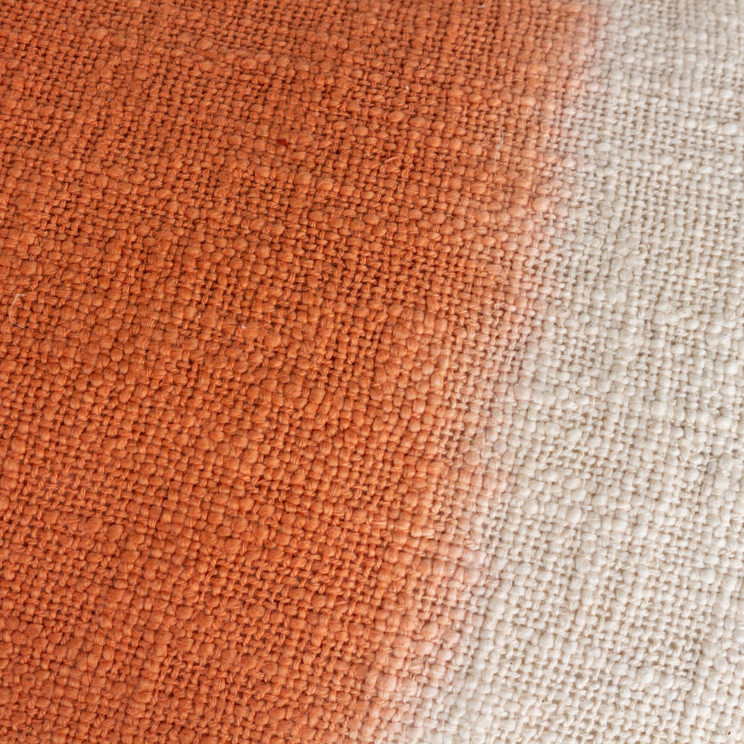Furn. Mizu Dip Dye Printed 30cm x 65cm Filled Boudoir Amber