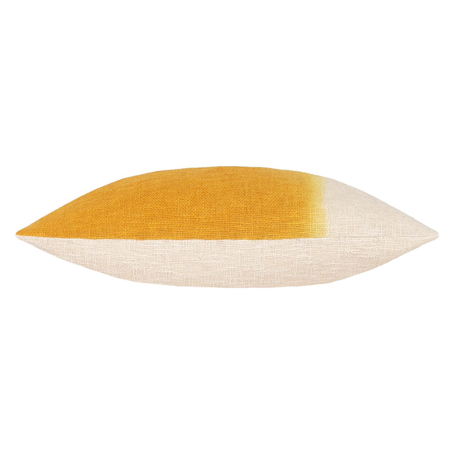 Furn. Mizu Dip Dye Printed 30cm x 65cm Filled Boudoir Ochre
