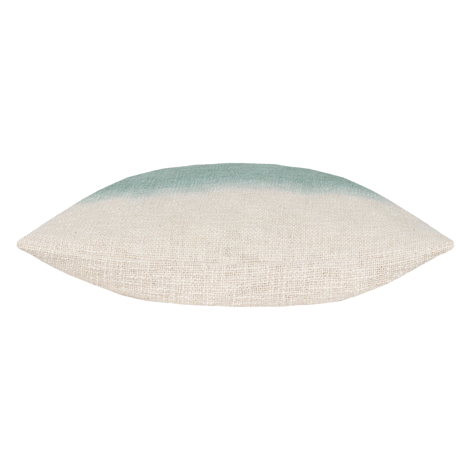 Furn. Mizu Dip Dye Printed 50cm x 50cm Filled Cushion Eucalyptus
